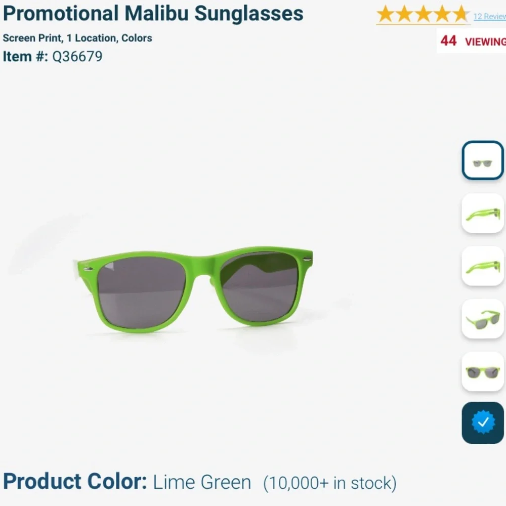 1pcs Sunglasses Dopamine Colorful Lime Acid Green
